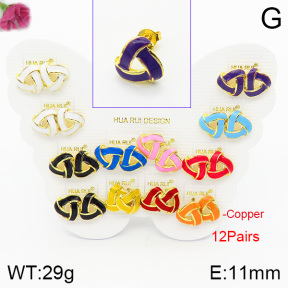 Fashion Copper Earrings  F2E300455vhmv-K01