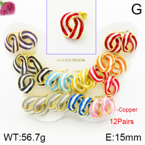 Fashion Copper Earrings  F2E300456vhmv-K01