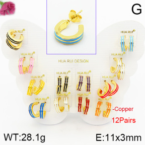 Fashion Copper Earrings  F2E300459vhmv-K01