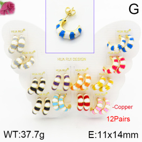 Fashion Copper Earrings  F2E300460vhmv-K01