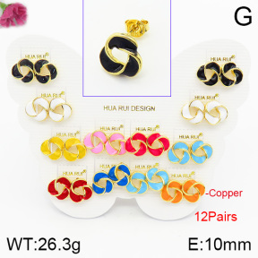 Fashion Copper Earrings  F2E300463vhmv-K01