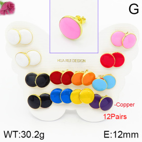 Fashion Copper Earrings  F2E300471vhmv-K01