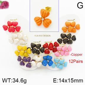 Fashion Copper Earrings  F2E300477vhmv-K01
