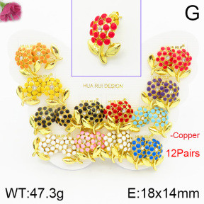 Fashion Copper Earrings  F2E300480vhmv-K01