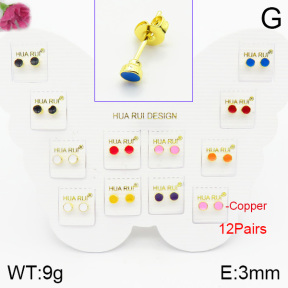 Fashion Copper Earrings  F2E300496vhmv-K01
