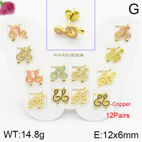 Fashion Copper Earrings  F2E300498vhmv-K01