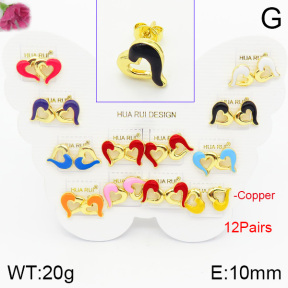 Fashion Copper Earrings  F2E300514vhmv-K01