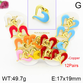 Fashion Copper Earrings  F2E300515vhmv-K01