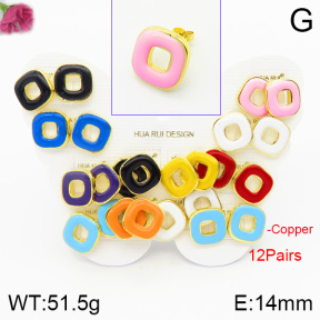 Fashion Copper Earrings  F2E300516vhmv-K01