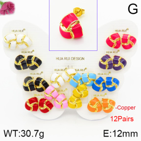 Fashion Copper Earrings  F2E300519vhmv-K01