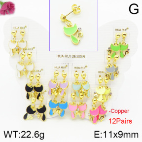 Fashion Copper Earrings  F2E300523vhmv-K01