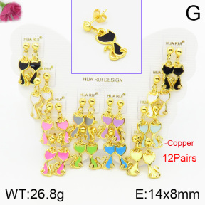 Fashion Copper Earrings  F2E300525vhmv-K01