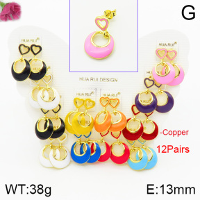 Fashion Copper Earrings  F2E300527vhmv-K01