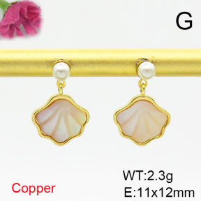Fashion Copper Earrings  F6E301688vhha-L036
