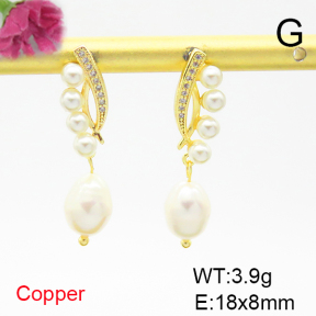 Fashion Copper Earrings  F6E301689vhha-L036