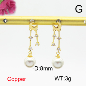 Fashion Copper Earrings  F6E301693vhha-L036