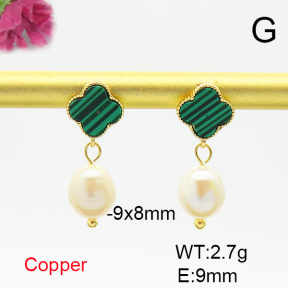 Fashion Copper Earrings  F6E301698vhha-L036
