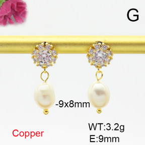 Fashion Copper Earrings  F6E301700vbpb-L036