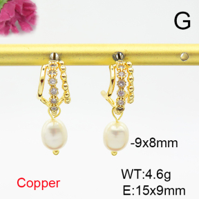 Fashion Copper Earrings  F6E301705vbpb-L036