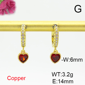 Fashion Copper Earrings  F6E301710vbpb-L036