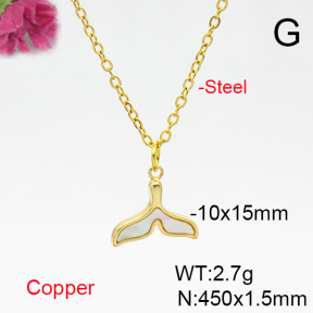 Fashion Copper Necklace  F6N405780vbnb-L036