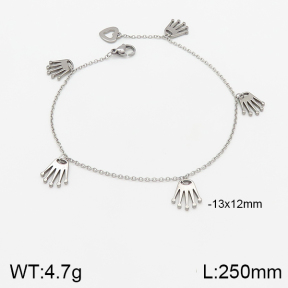 Stainless Steel Anklets  5A9000749vbmb-314