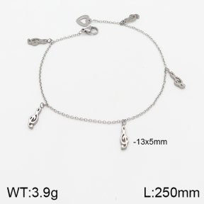 Stainless Steel Anklets  5A9000752vbmb-314