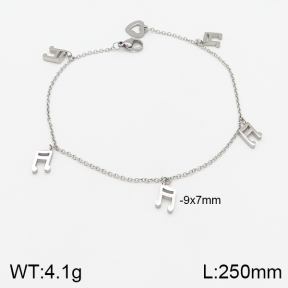 Stainless Steel Anklets  5A9000754vbmb-314