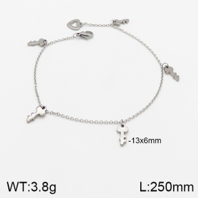 Stainless Steel Anklets  5A9000758vbmb-314