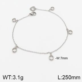 Stainless Steel Anklets  5A9000759vbmb-314