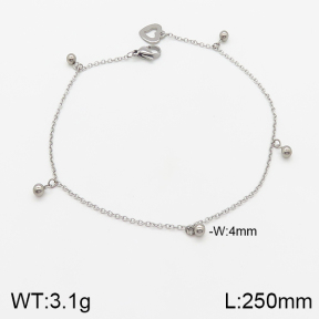Stainless Steel Anklets  5A9000760vbmb-314