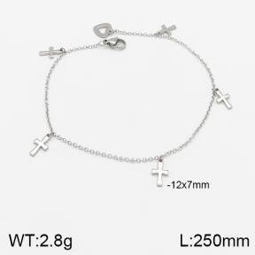 Stainless Steel Anklets  5A9000761vbmb-314
