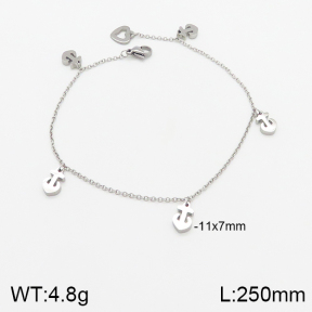Stainless Steel Anklets  5A9000762vbmb-314