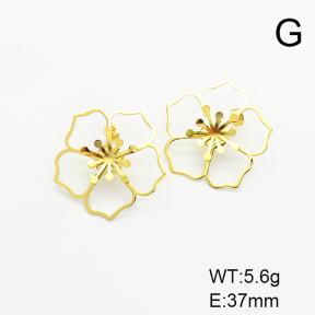 Closeout( No Discount)  Stainless Steel Earrings  CL6E00020vbmb-900
