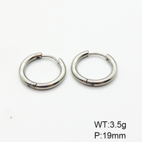 Closeout( No Discount)  Stainless Steel Earrings  CL6E00021vaia-900