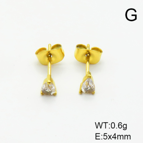 Closeout( No Discount)  Stainless Steel Earrings  CL6E00024bhva-900