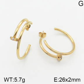 Stainless Steel Earrings  5E2002296aajo-703