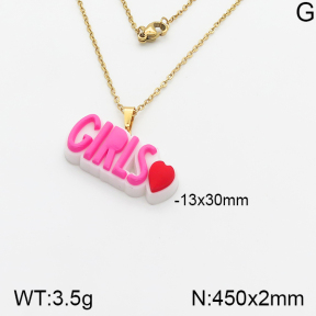 Stainless Steel Necklace  5N3000505vbll-628