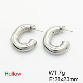 Stainless Steel Earrings  6E2006220bbov-G029