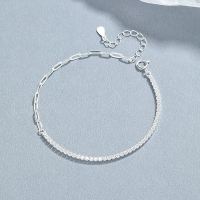 925 Silver Bracelet  WT:1.95g  B:16+3.5cm  JB3897biib-Y06