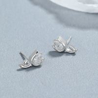 925 Silver Earrings  WT:0.88g  5*9.2mm  JE3870vhhl-Y06