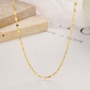 925 Silver Necklace  WT:2.0g  N:46+6cm  JN3888bihm-Y06