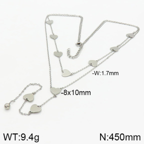 Stainless Steel Necklace  2N2002888bbov-414