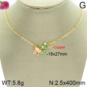 Fashion Copper Necklace  F2N300087abol-J113