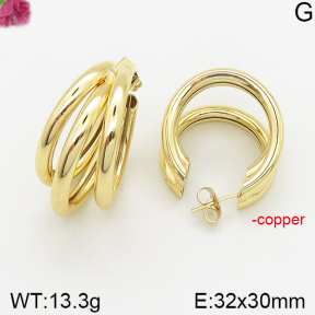 Fashion Copper Earrings  F5E200296bbov-J40