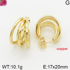 Fashion Copper Earrings  F5E200321vbnb-J40