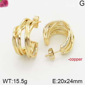 Fashion Copper Earrings  F5E200329bbov-J40