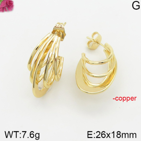 Fashion Copper Earrings  F5E200333bbov-J40