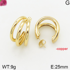 Fashion Copper Earrings  F5E200337bbov-J40