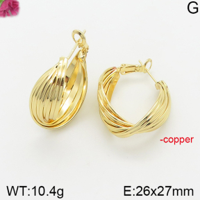 Fashion Copper Earrings  F5E200352bbov-J40
